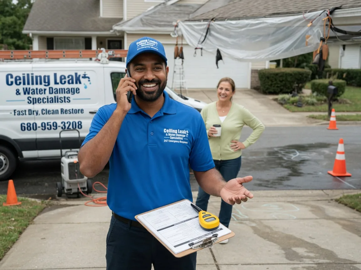 Ceiling Leak Cleanup Kistler, WV FAQs